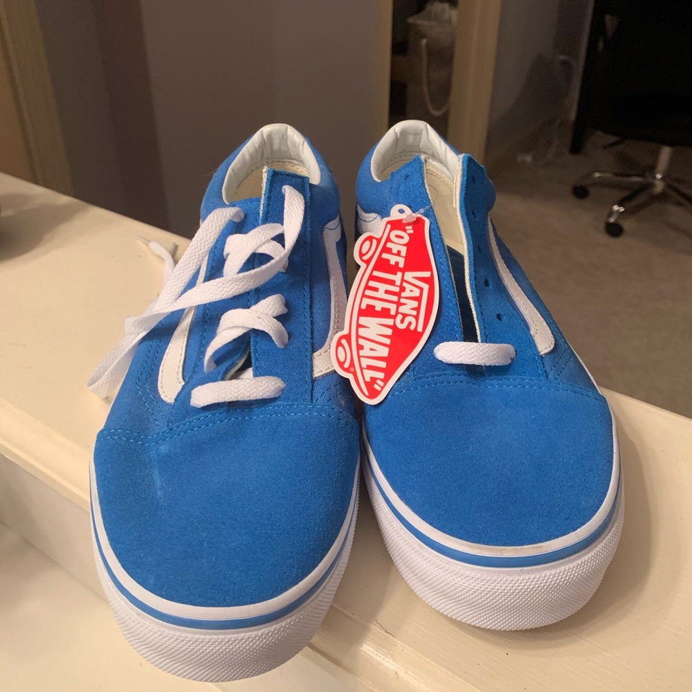 NWT Blue Vans
